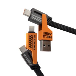 New Age Connect Prime 4 65W (4-in-1 Multiport) USB Cable