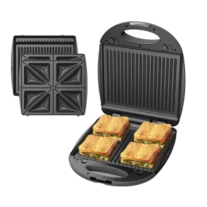 oraimo Smart Sandwich Maker Plus 1200W with Detachable Cooking Plates