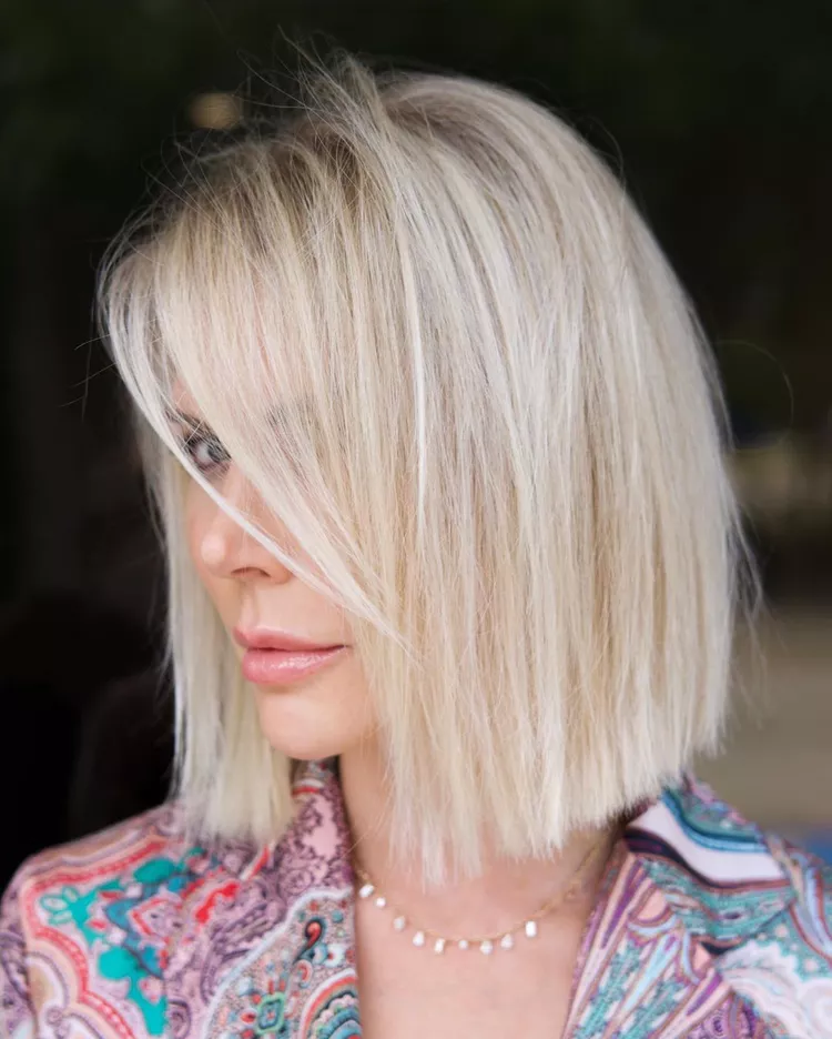 Blunt Cut Hairstyle