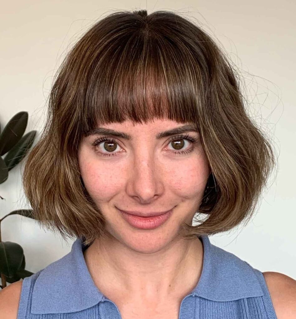 Two-Tiered Bob Cut
