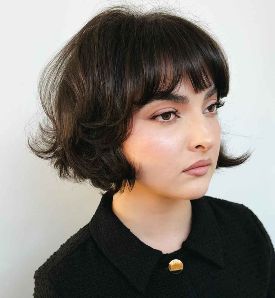 Inverted Textured Haircut
