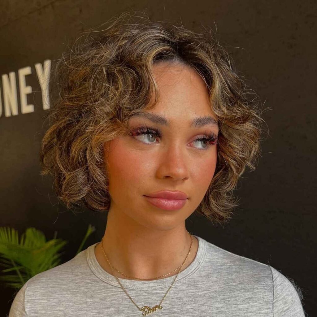 Tousled Chin-Length Cut