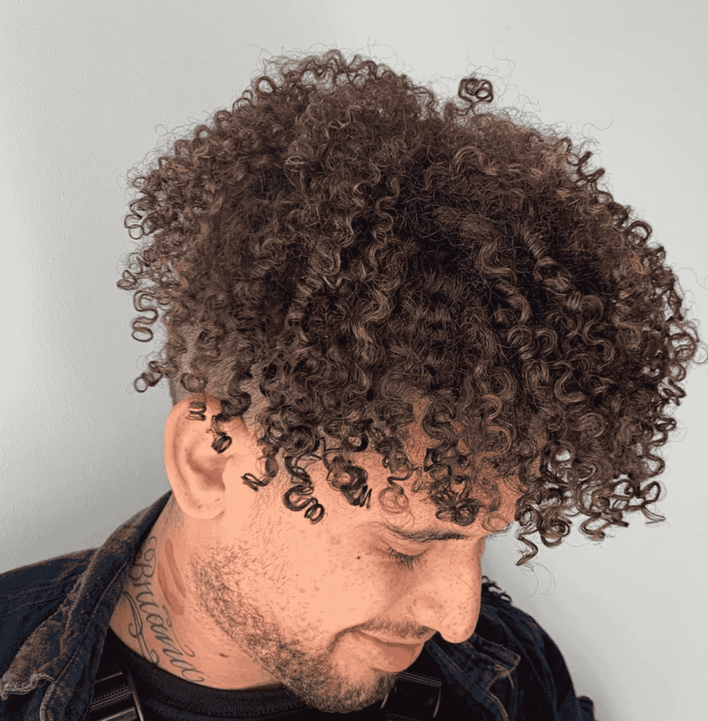 Curly Undercut