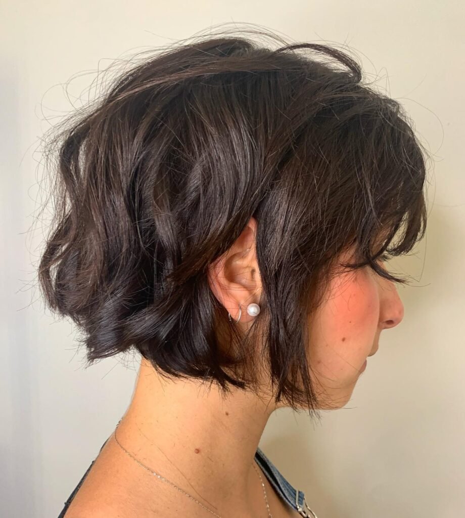 Short Jagged Bob