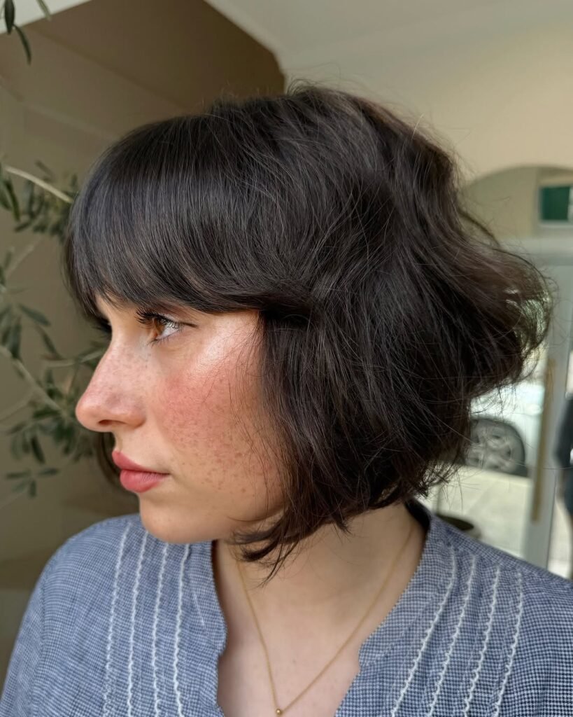 Short Layered Bob