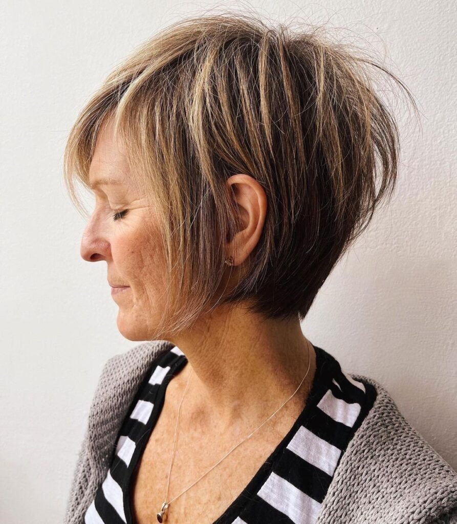 Two-Tone Grown-Out Pixie