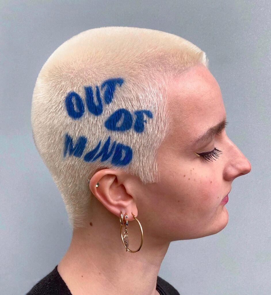 Meaningfully Inscribed Buzz Cut