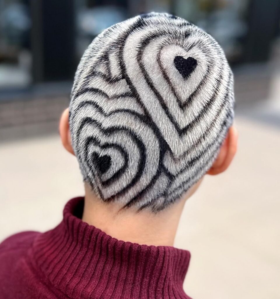 Queen of Hearts Buzz Cut