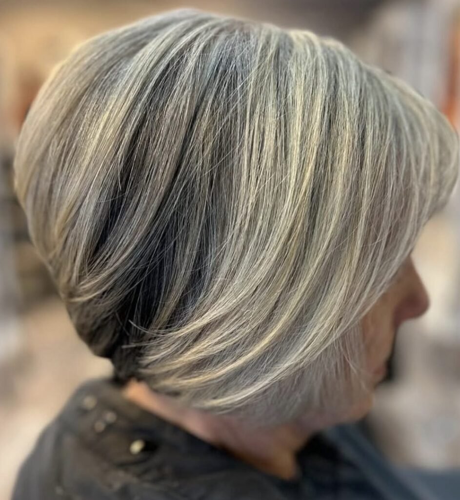 Layered Bob with Textured Ends