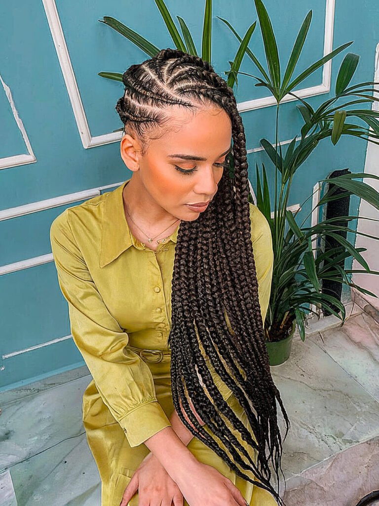 Very Long Lemonade Braids