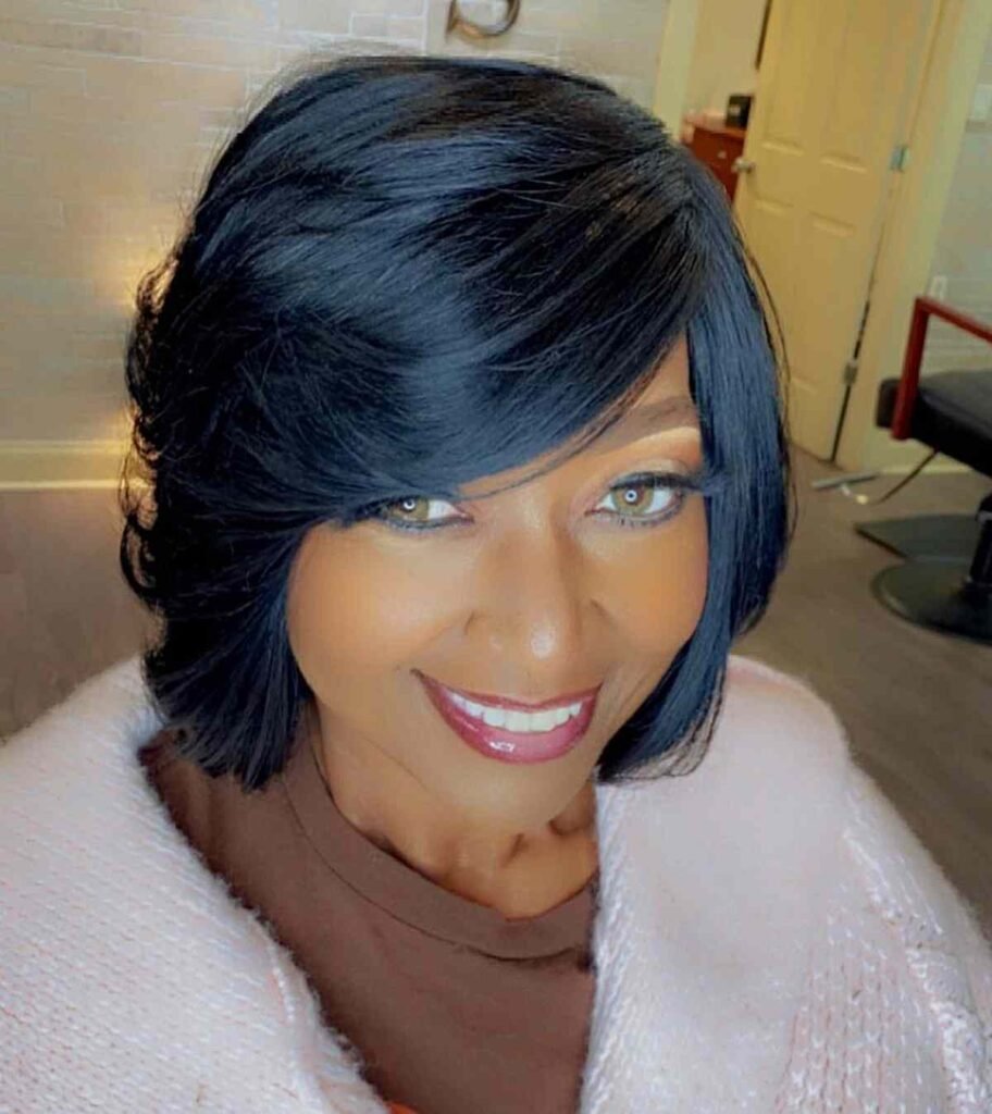 Classic Layered Bob Cut