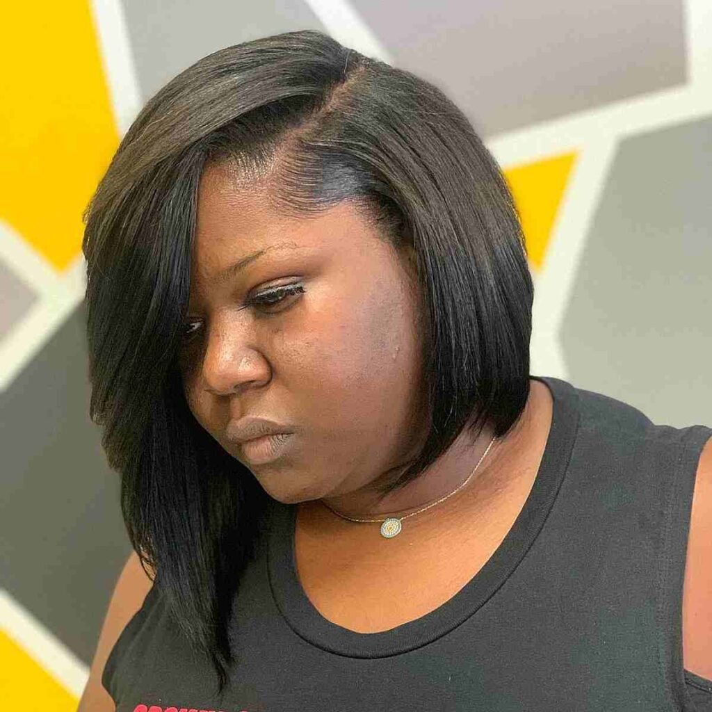 Multi-Layered Asymmetrical Bob Cut