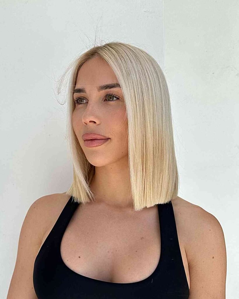 The Bluntest Long Bob