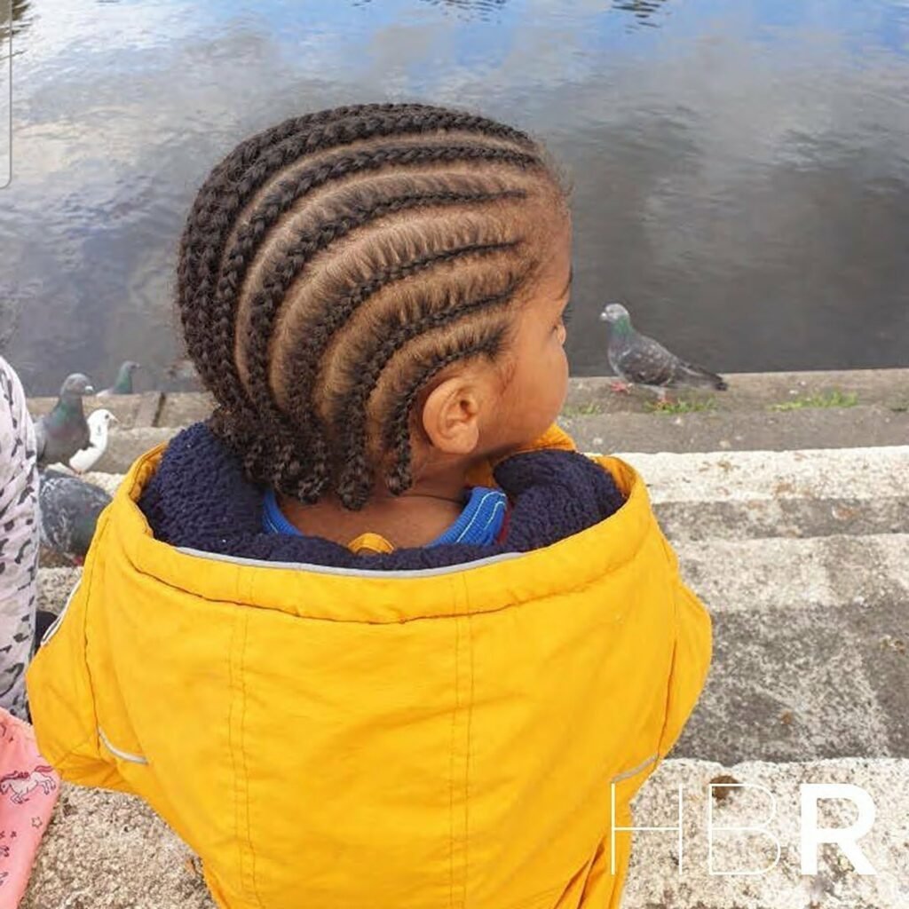 All Back Cornrows for Boys