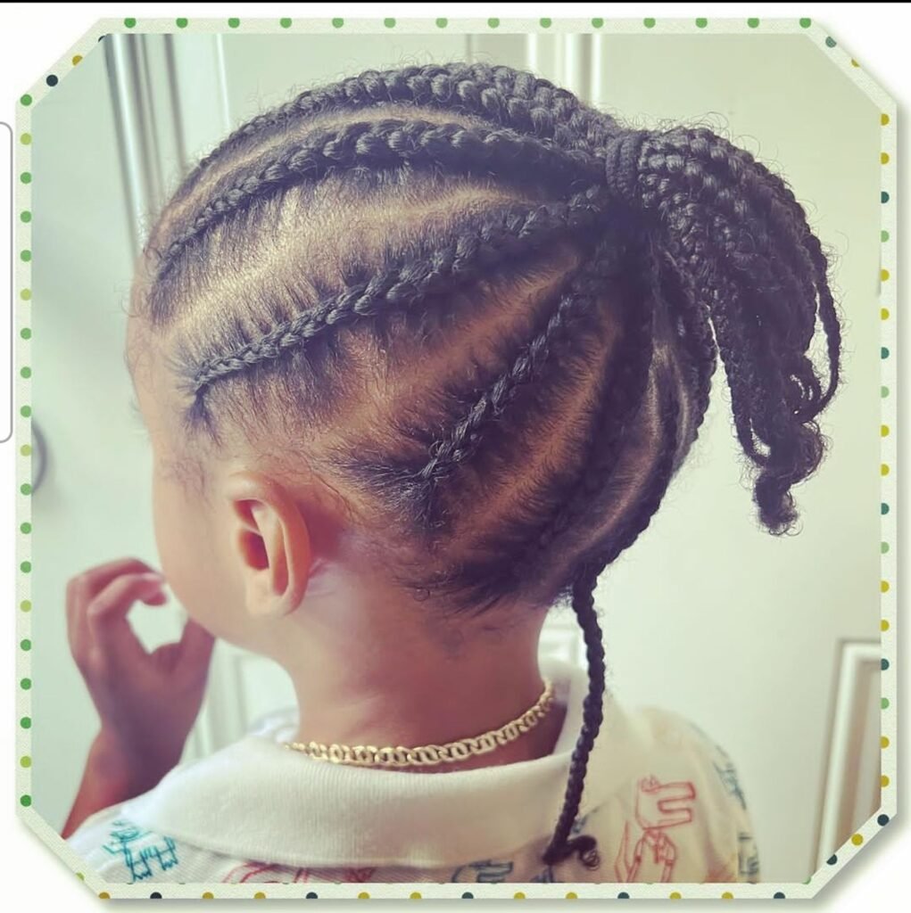 Ponytail Cornrows